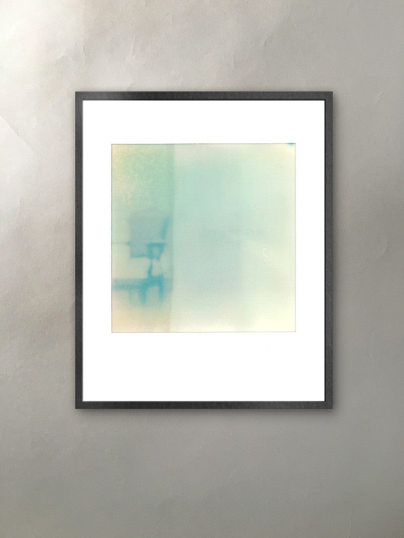 Ghost Chair Mineralized Collection Polaroid Photographic Print Italianate Chair Framed