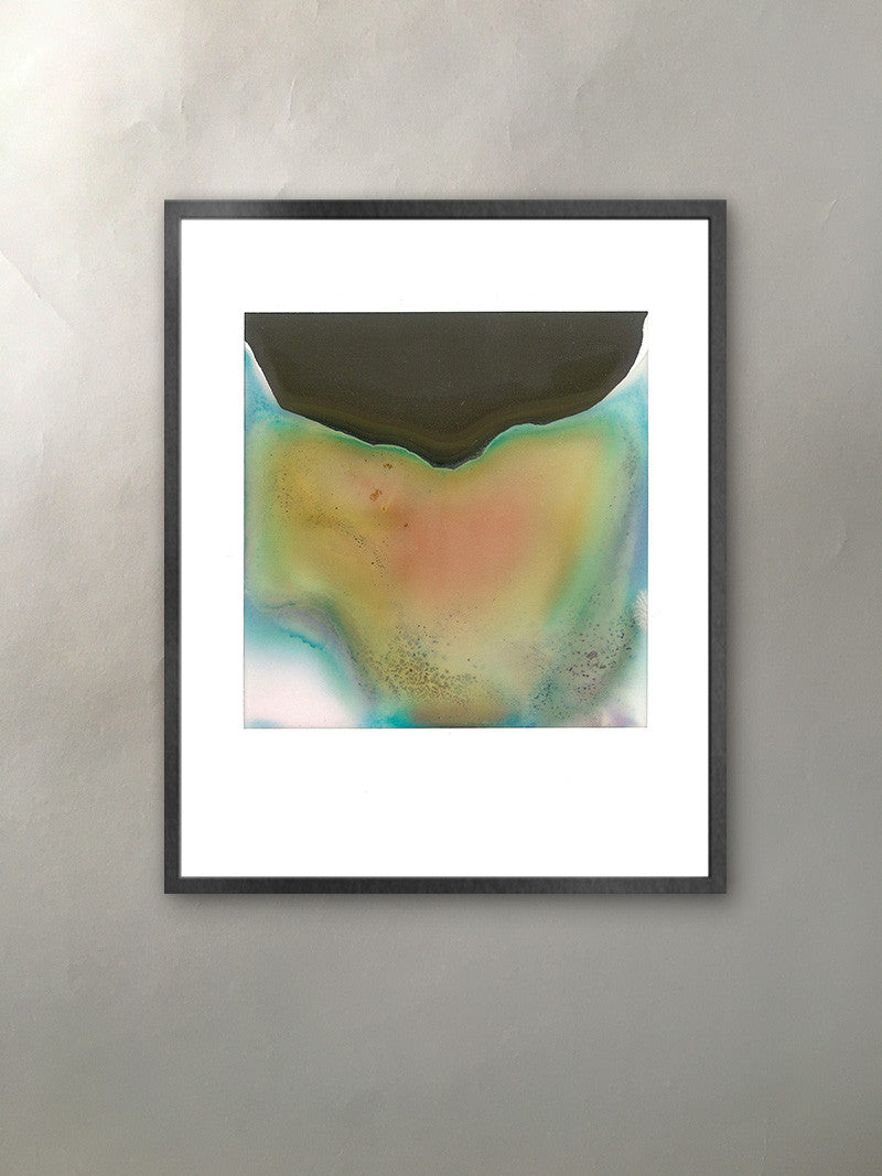 Mineral Expression II Mineralized Collection Polaroid Photographic Print Framed