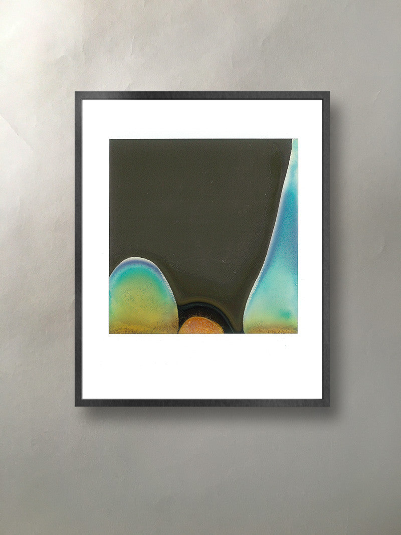 Mineral Expression Mineralized Collection Polaroid Photographic Print Framed