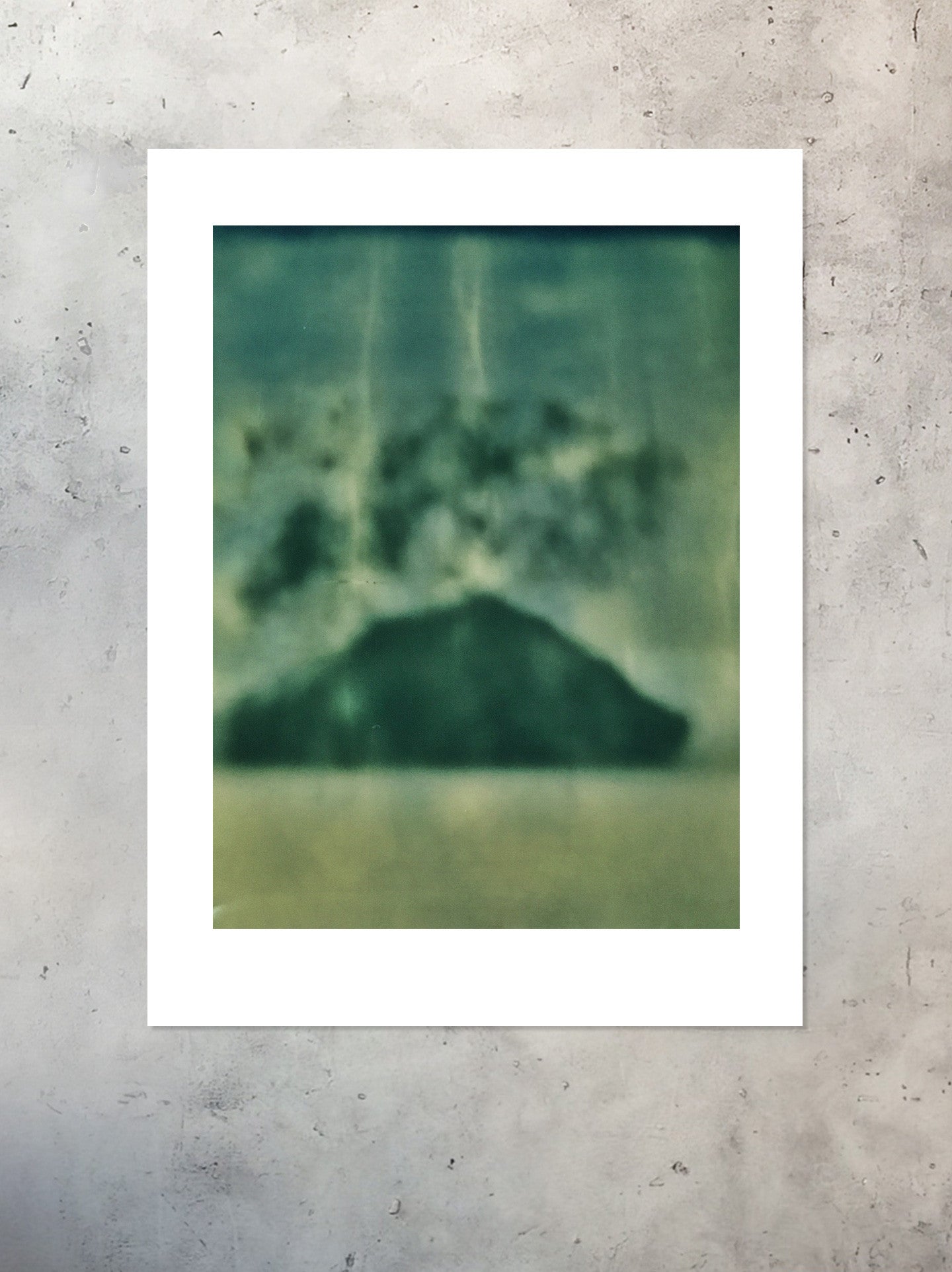 Volcanic Balance Stacked Collection Polaroid Photographic Print Unframed