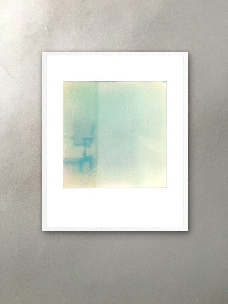 Ghost Chair Mineralized Collection Polaroid Photographic Print Italianate Chair Framed